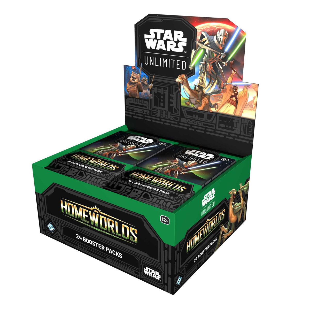 Star Wars: Unlimited – Homeworlds Booster Display (24)
