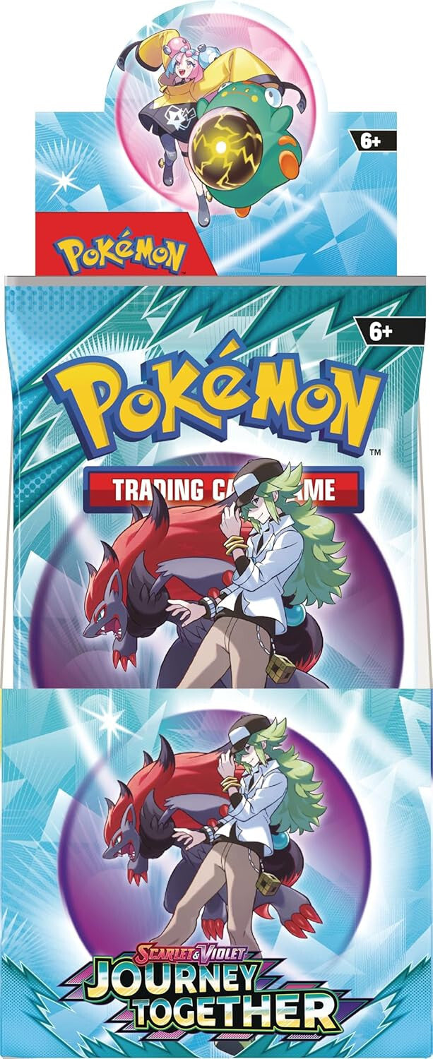 Pokémon TCG: Scarlet & Violet 9 – Journey Together Half Booster Box (18 Packs)
