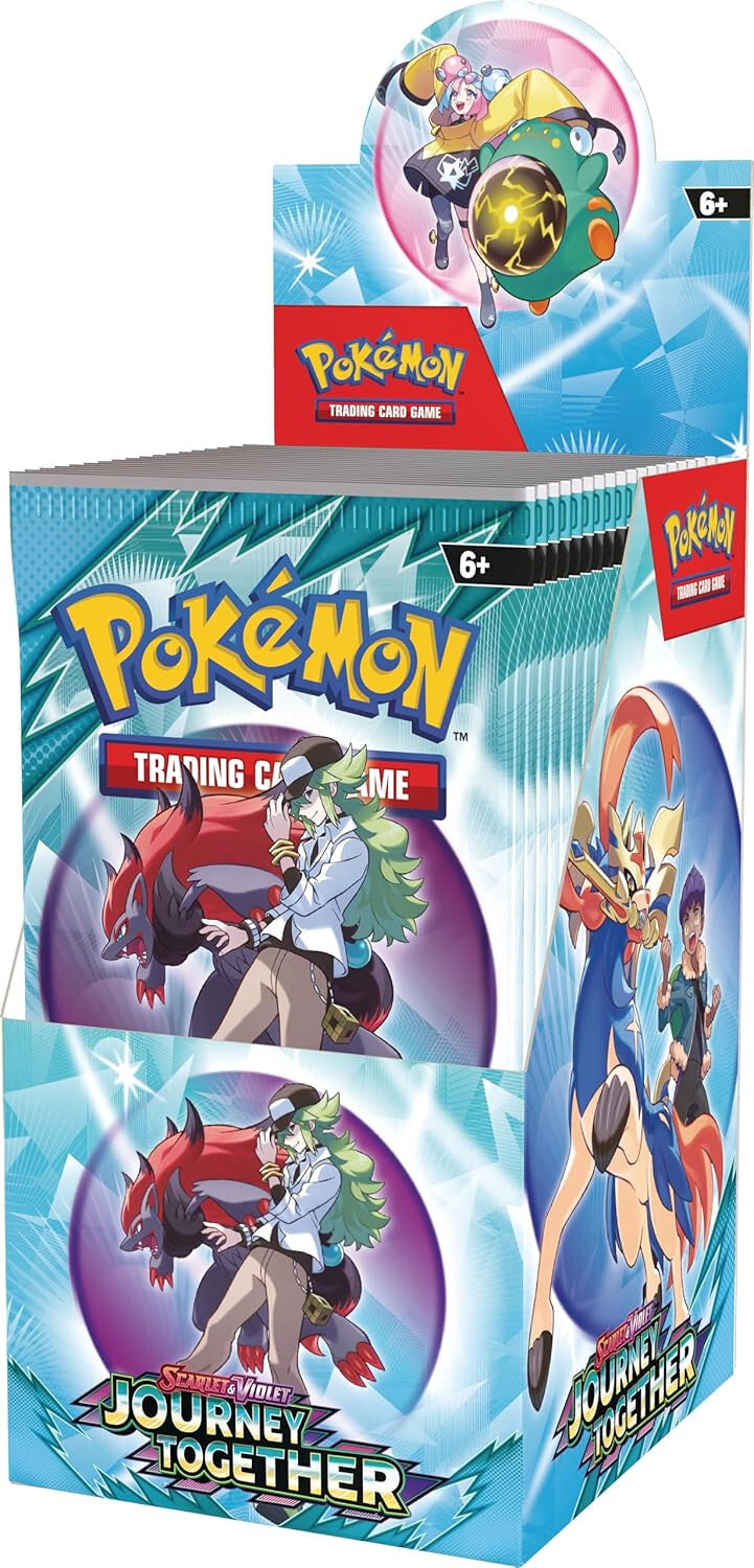 Pokémon TCG: Scarlet & Violet 9 – Journey Together Half Booster Box (18 Packs)