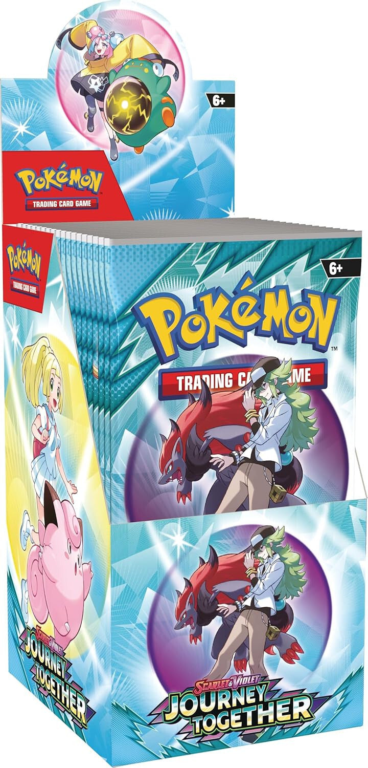 Pokémon TCG: Scarlet & Violet 9 – Journey Together Half Booster Box (18 Packs)