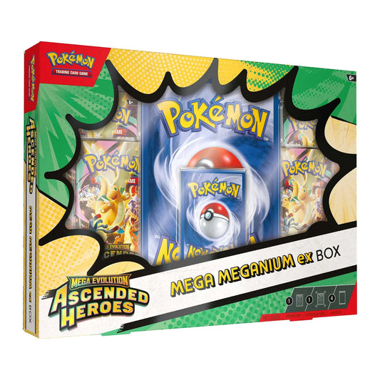 Pokémon TCG: Mega Evolution Ascended Heroes - Mega Meganium ex Box - product photo
