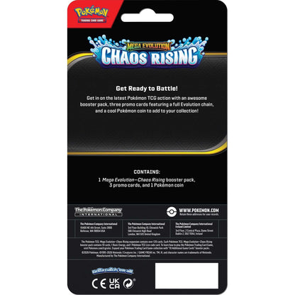 Pokémon TCG: Mega Evolution Chaos Rising - Premium Checklane CDU (12)
