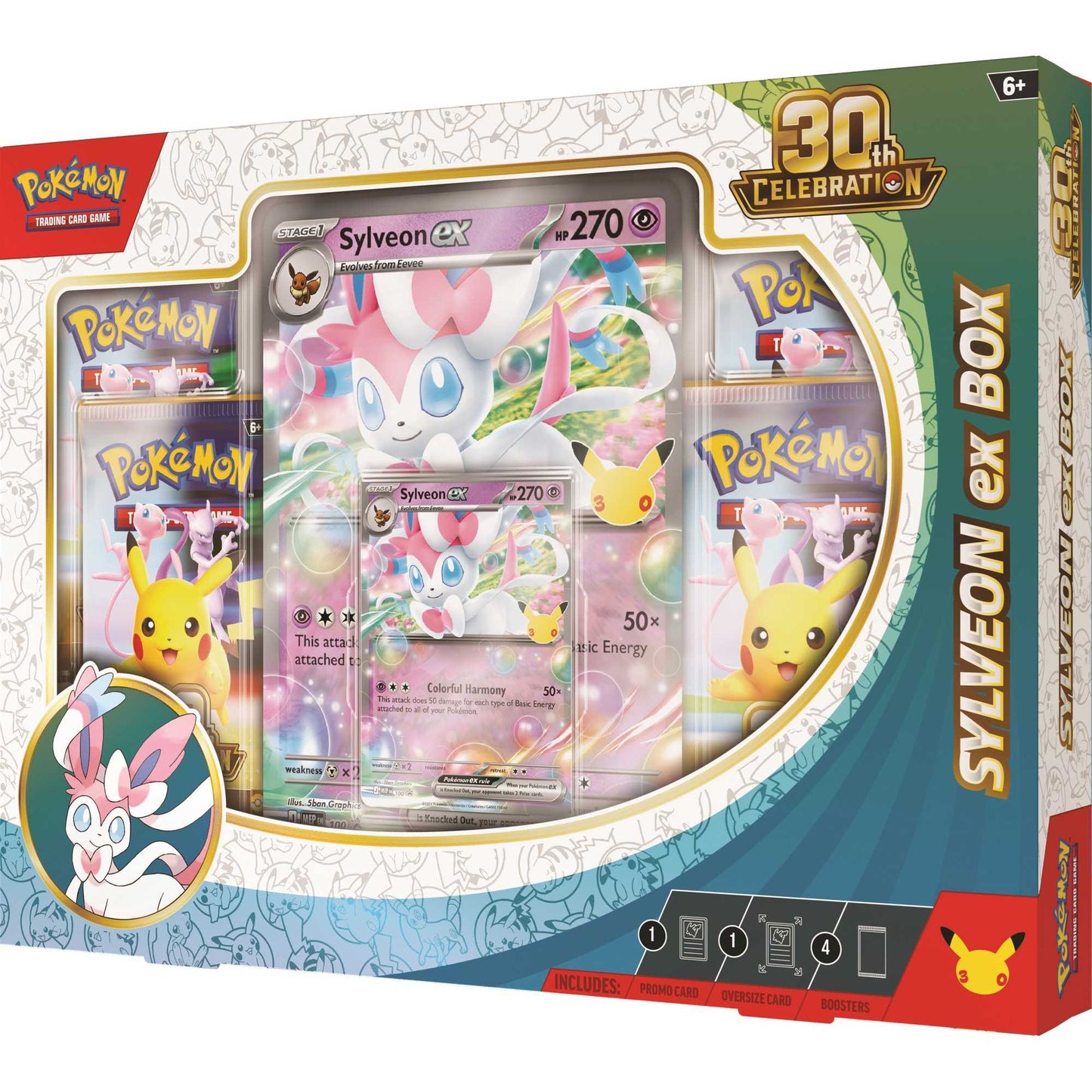 Pokémon TCG: ex Box - Sylveon 30th Celebration