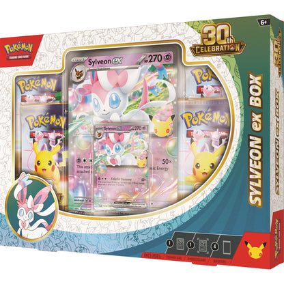 Pokémon TCG: ex Box - Sylveon 30th Celebration