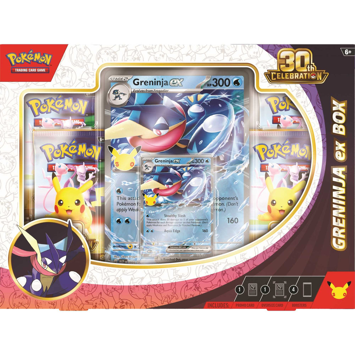 Pokémon TCG: ex Box - Greninja 30th Celebration