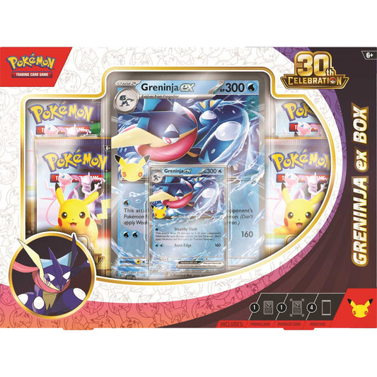 Pokémon TCG: ex Box - Greninja 30th Celebration