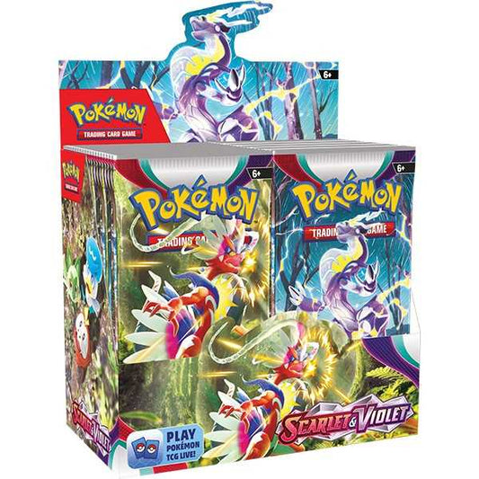 Pokémon TCG: Scarlet & Violet 1 Booster CDU - case (6 Booster Boxes)