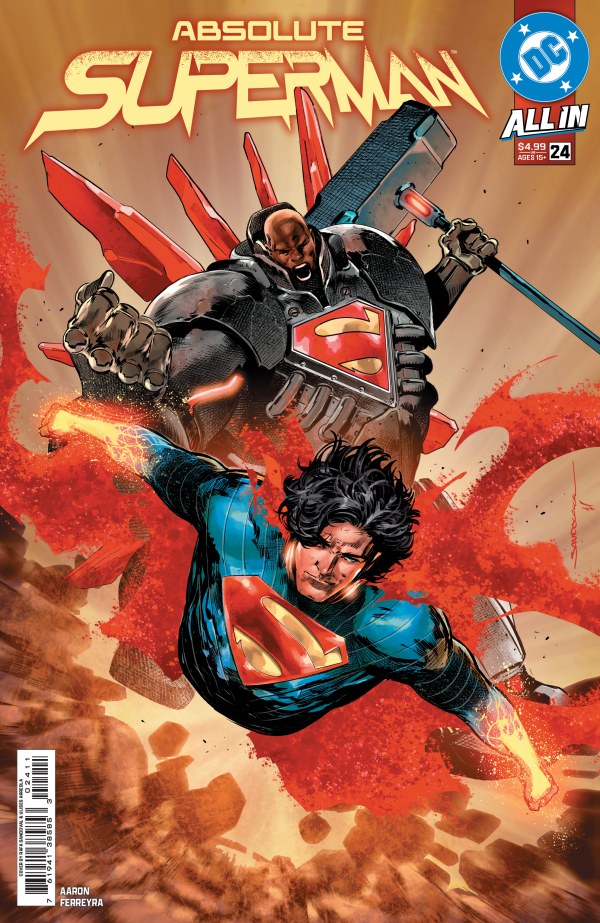 Absolute Superman #24 (2026) – Main Cover (Rafa Sandoval)
