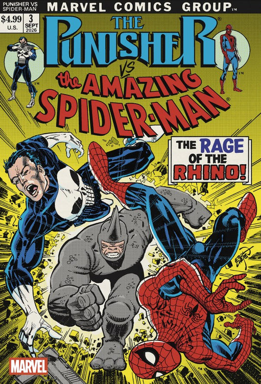 Punisher vs Spider-Man #3 (Cover C - Erik Larsen Variant)