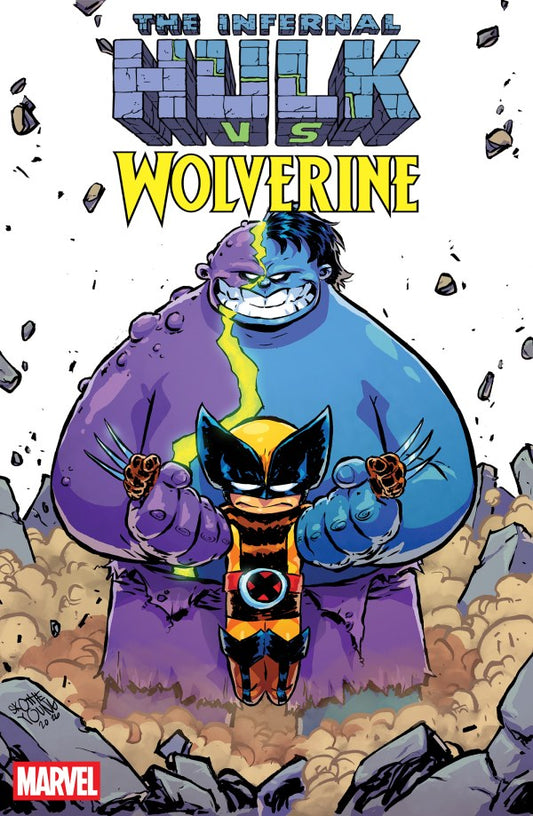Infernal Hulk vs Wolverine #1 (Cover B - Skottie Young Variant)