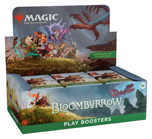 Magic: The Gathering Bloomburrow Play Booster Box artwork