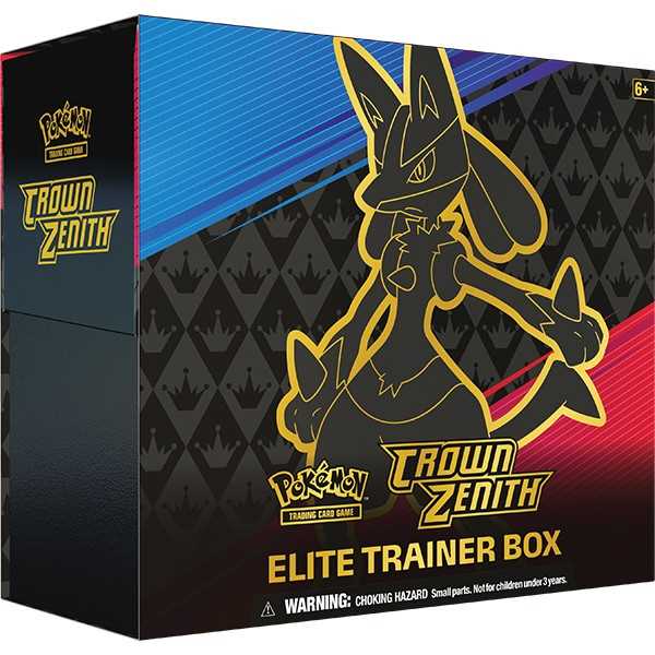 Pokémon TCG: Sword & Shield Crown Zenith Elite Trainer Box